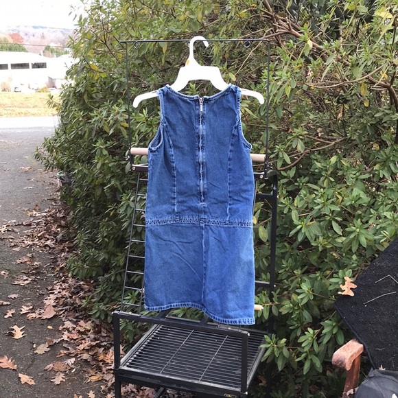 Dkny Other - DKNY Denim Blue Jean Sleeveless Dress Jumper 12